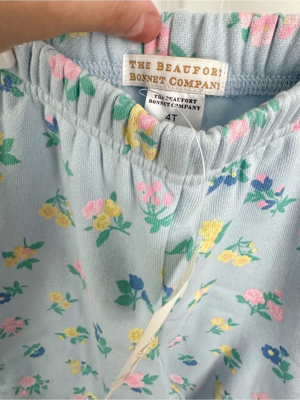 The Beaufort Bonnet Company floral 2 pc set size 4 NWT